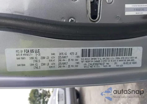 2016 Jeep Patriot High Altitude Edition из США, поврежденный, VIN 1C4NJRFB9GD746157